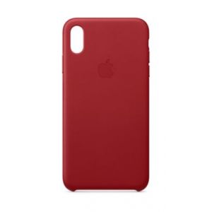 Image de Apple Coque iPhone XS Max cuir (PRODUCT) Red