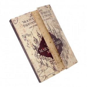 Image de BSS Audio Carnet de Notes Harry Potter Magnétique Carte du Maraudeur