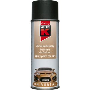 Auto-k - Peinture de finition400mlnoirmat - belton