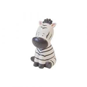 Tirelire résine zèbre jungle 18x10x10.5cm blanc - générique res940