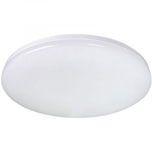 Tibelec MEREZ Plafonnier blanc IP54 24W couleurs de lumi&egrave;re r&eacute;glable