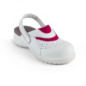 Gaston Mille Sabots de sécurité 'lady' gamme Flowergrip Azalée Fuchsia SB E A SRC-AZFT1 - taille - 41