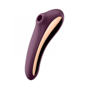 Image de Satisfyer Dual Kiss Bordeaux Aspirateur Clitoridien