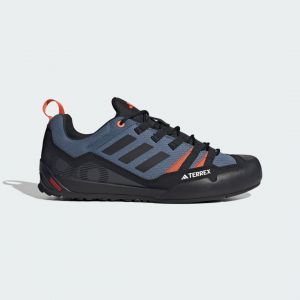 Adidas Mixte Terrex Swift Solo 2 Shoes-Low, Wonder Steel/Core Black/Semi Impact Orange, 38 EU