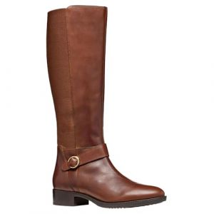 Geox Femme D Felicity C Bottes Tendance, Marron, 37.5 EU