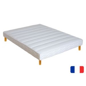 Image de Matelas Sommier tapissier à lattes multiplis mistral 140x200