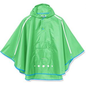 Image de Playshoes Poncho de pluie pliable vert taille junior M