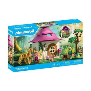 Playmobil Fairy Home with Golden Unicorn and Stable