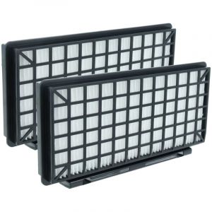 Vhbw 2x filtre compatible avec Siemens VSZ612M101, VSZ612M104, VSZ6222201, VSZ6222203, VSZ6222204 aspirateur - filtre HEPA noir / blanc