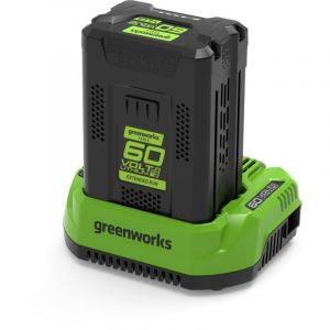 Greenworks Pack batterie 60V 4Ah + chargeur 2A GSK60B4 - 2933807