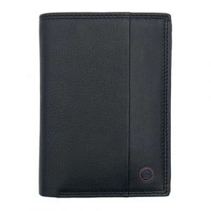 Serge blanco Portefeuille en cuir homme Vancouver - noir - 11054