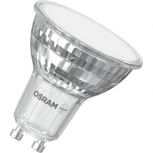 Osram Réflecteur LED Spot Star PAR16 80, 4 000 K blanc neutre, 5,6 W, GU10, 120°, 620 lm, 15 000 h, pour éclairage ponctuel, éclairage de zone, salons