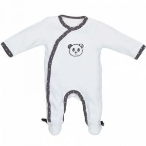 Sauthon Pyjama chaud velours crois&eacute; panda Chao Chao (1 mois)