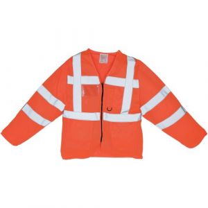 Yoko Executive - Veste de sécurité haute visibilité à manches longues - Homme (2XL) (Jaune haute visibilité)