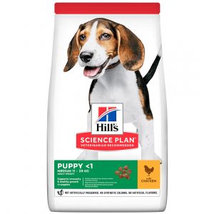 Hill's Science Plan Puppy Medium Chicken Contenance : 18 kg