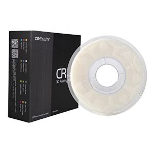 Creality3d Consommable imprimante 3D CR-PLA White_1.75mm_1KG_transparent spool_black and white box