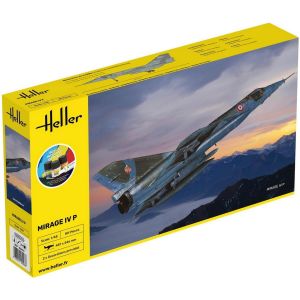 Heller Maquette Avion Militaire : STARTER KIT - Mirage IV P