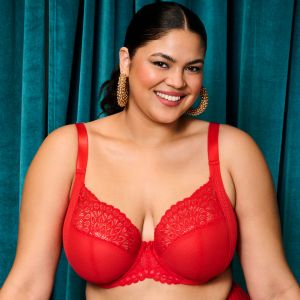 ELOMI soutien-gorge emboitant Tiernie Rouge - Taille 95E