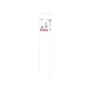 Ledino Colonne lumineuse led Colonne de projecteur de travail Alu jaune IP69K h 150 cm