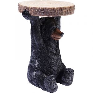 Kare Design : Table d'Appoint Impression Grizzli D23 HORTENSIA