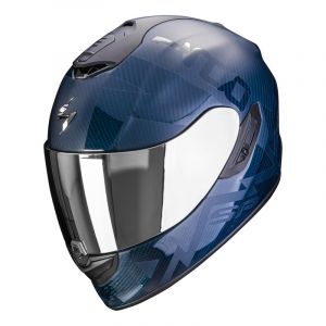 Scorpion Casques intégraux Exo 1400 Evo Carbon Air Cerebro Blue