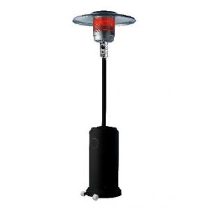 Wilsa Parasol chauffant au Gaz 5000w Noir