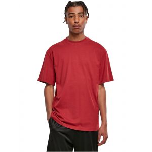 Urban classics Tall Tee T-Shirt, Rouge Brique, M Homme