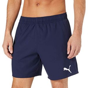 Puma Short de bain mi-long Swim pour Homme, Bleu, Taille L, V&ecirc;tements