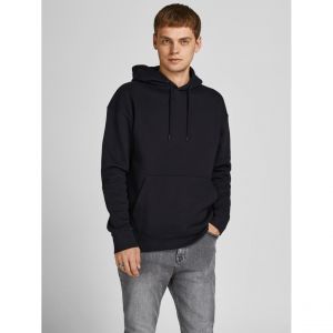 Jack & Jones JACK&JONES JJESTAR Basic Sweat Hood Sweatshirt à Capuche, Noir, XXL Homme