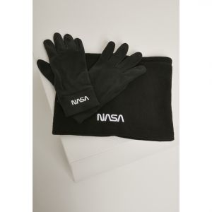Tour de cou et gants Mister Tee nasa fleece