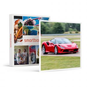 Smartbox Coffret Cadeau - Stage de pilotage : 4 tours sur le circuit de Pont-l'Évêque en Ferrari F8 Tributo- Sport & Aventure