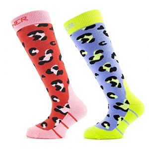 Sinner Chaussettes de ski animal 2 pack children's
