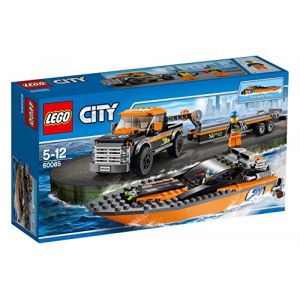 Lego City - 60085 - Jeu De Construction - Le 4x4 Avec Hors -bord