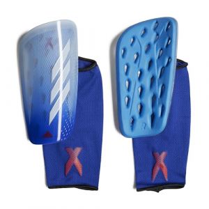 Adidas Unisexe Shin Guard X SG LGE, Bleu Bliss Blue/White/Bright Royal, IA0842, M