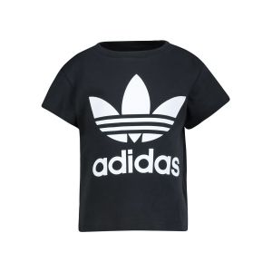 Adidas Originals T-shirt Manche Courte Trefoil 110 cm Black / White