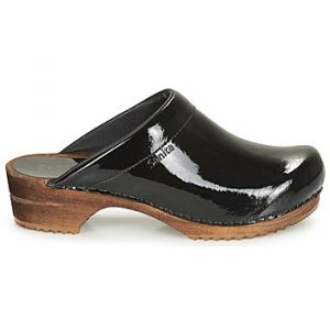 Image de Sanita Sabots CLASSIC PATENT - Couleur 36,37,39,40,41,42 - Taille Noir