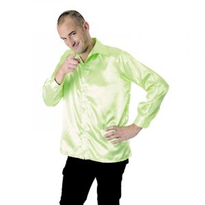 Party Pro Chemise néon Disco Fluo - Vert