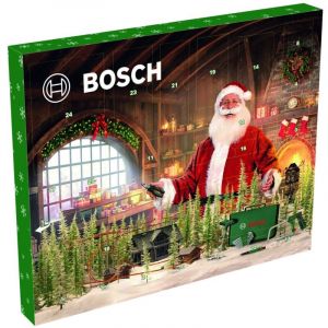 Bosch 41 pièces Set Calendrier de l’Avent 2025 (avec scie à métaux, embout de vissage à poignée en T, embouts, sac en tissu zippé, Accessoire Outillage à main)