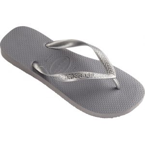 Havaianas Top Tiras, Tongs Femme, Gris (Acier), 35/36 EU (33/34 BR)