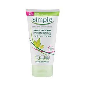 Simple Moisturising facial wash