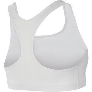 Nike Brassière de sport non rembourrée à maintien normal Dri-FIT Swoosh pour Femme - Blanc - Taille M - Female