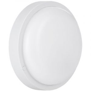 Eglo Applique/plafonnier rond à LED d'extérieur Boschetto-E blanc 12W 1 300lm