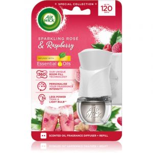 Air Wick Electric Sparkling Rose & Raspberry ambientador el&eacute;ctrico con recarga 19 ml