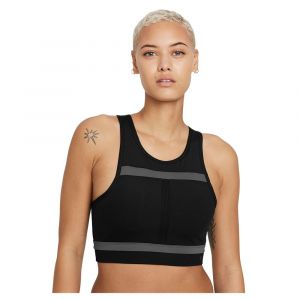 Nike Brassière Sport Dri Fit Swoosh Run Division Medium Support XS Black / Iron Grey / Iron Grey / Et801