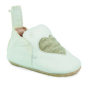 Easy Peasy Ballerines enfant MY BLUBLU COEUR - Couleur 24,27 - Taille Blanc