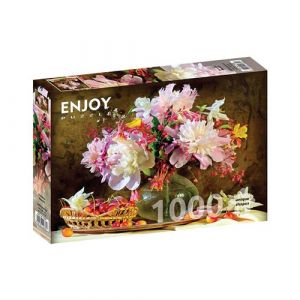 Puzzle 1000 Pièces : Pivoines Beauté