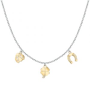 Morellato Collier pour femme en Acier - 0.006 g - taille : 384CM - SAUY02