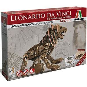 Image de Italeri Maquette Les machines merveilleuses de Leonard de Vinci : Lion mécanique