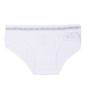 DIM Shorty Fille Blanc Coton Stretch 12 Ans Sport - Le Shorty