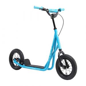 BLUE GORILLAZ Trottinette Enfant 2 Roues pour garçons et Filles de 7-10 Ans | Patinette Enfant 12 Pouces Sportif | Bleu